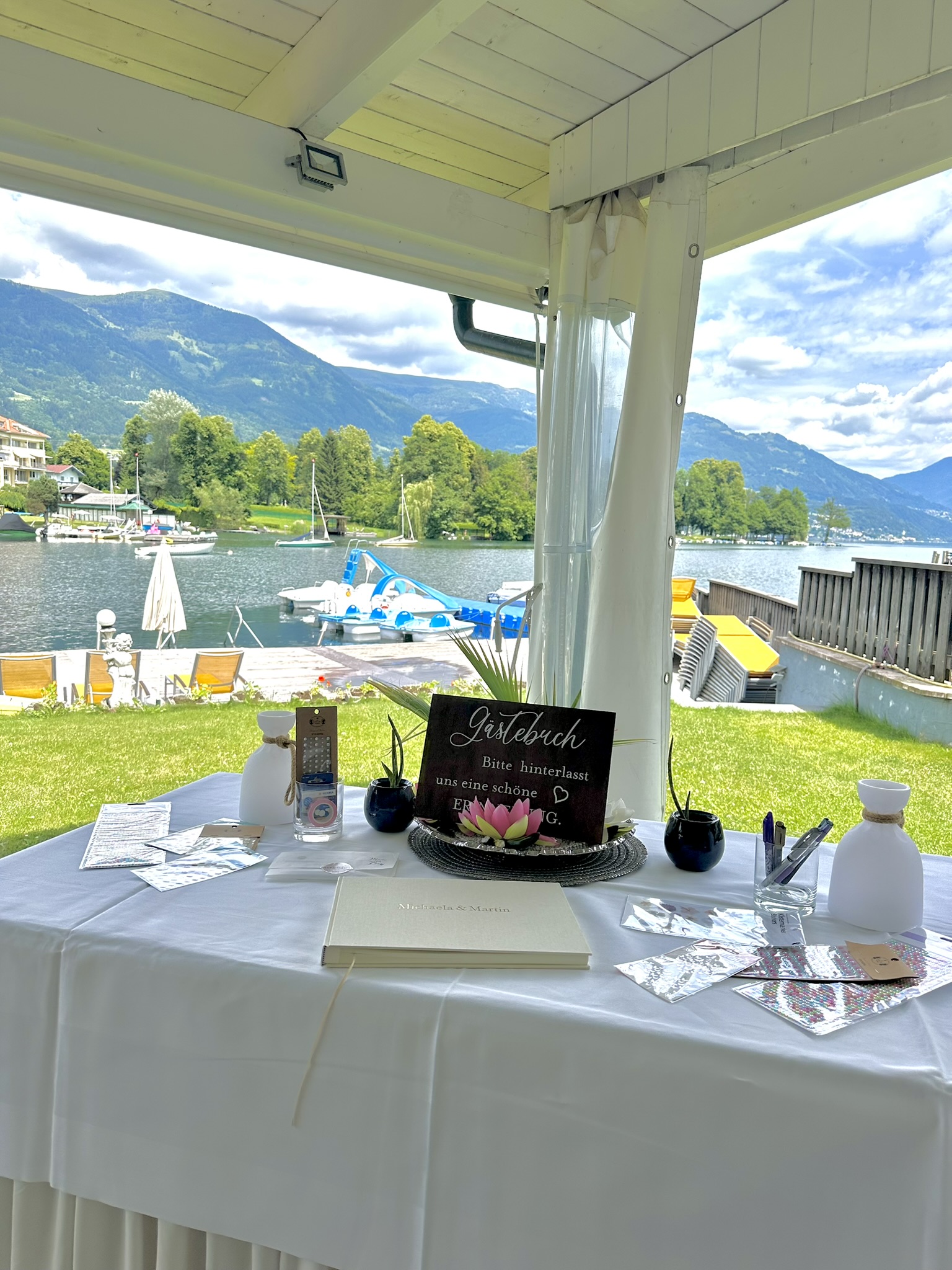 Hochzeit Terrasse