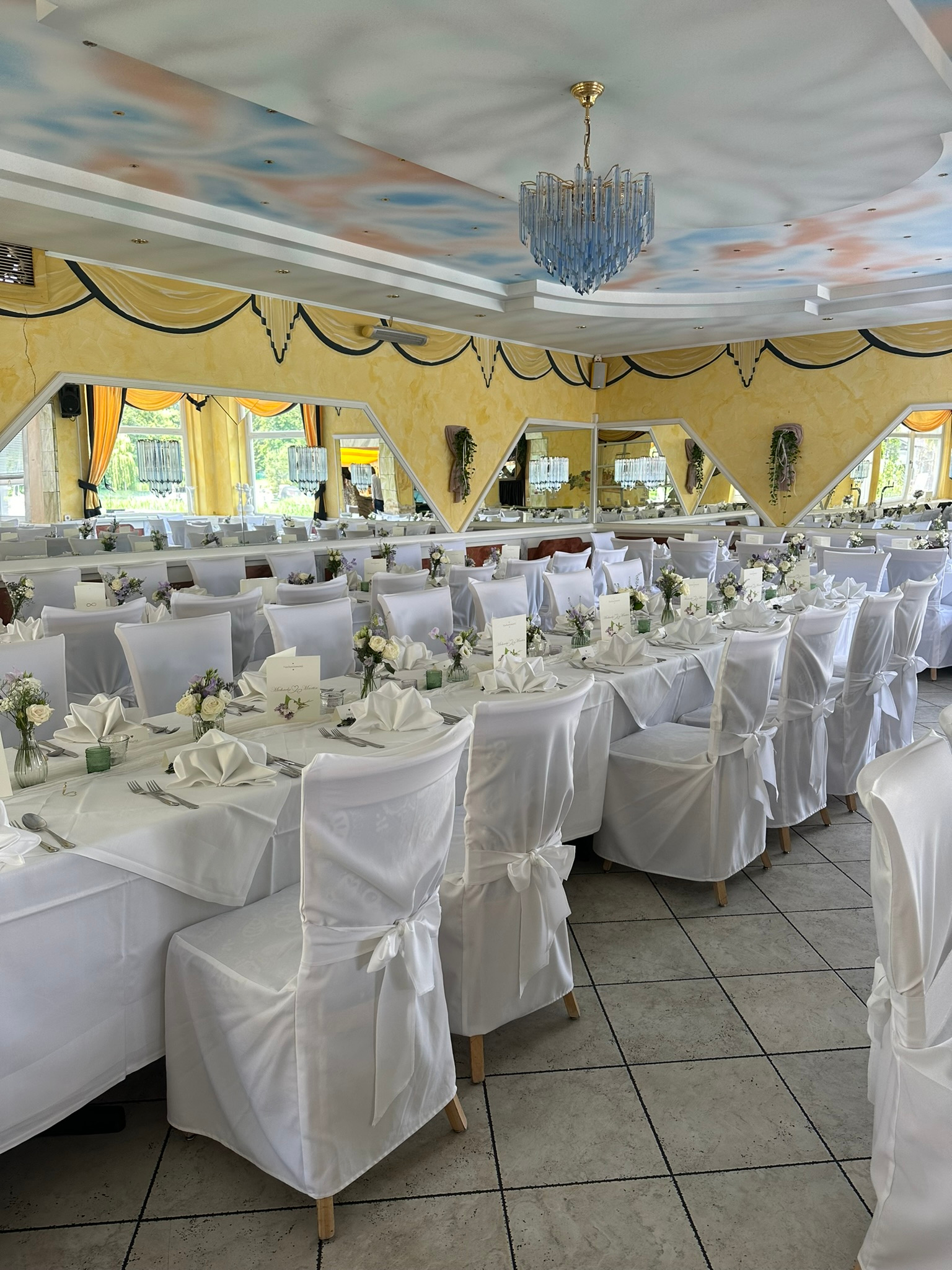 Hochzeit Speisesaal