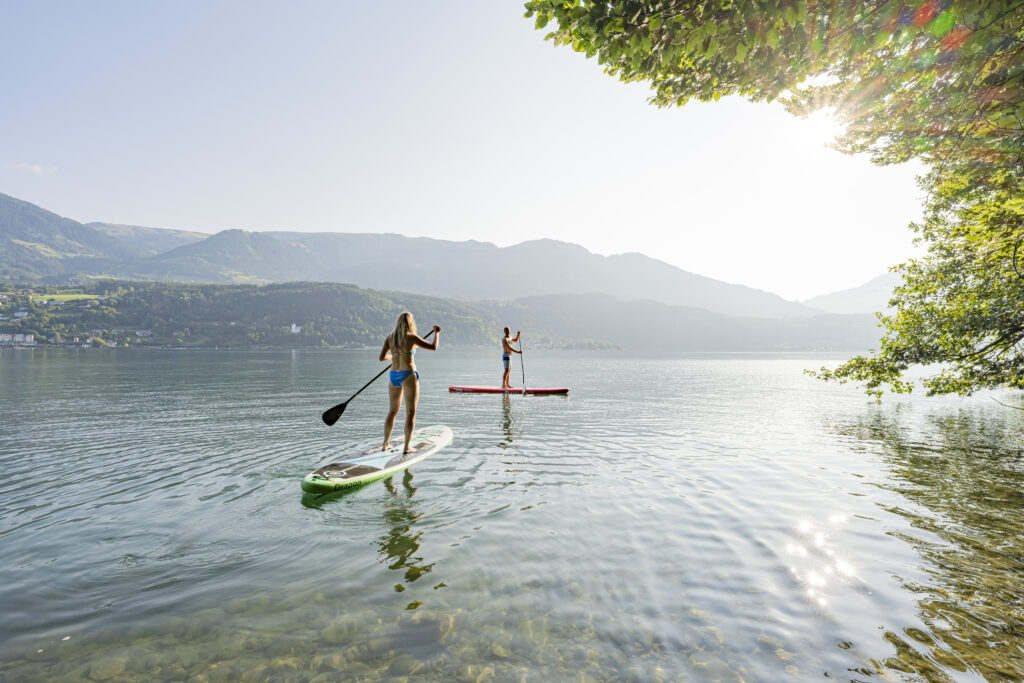 Wassersport_Stand Up Paddling_Millstätter See_Sommer ©Franz Gerdl_MBN Tourismus