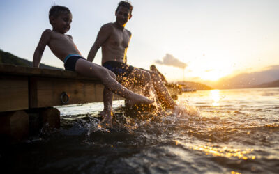 Baden_Familie_Millstätter See_Sommer ©Gert Perauer_MBN Tourismus