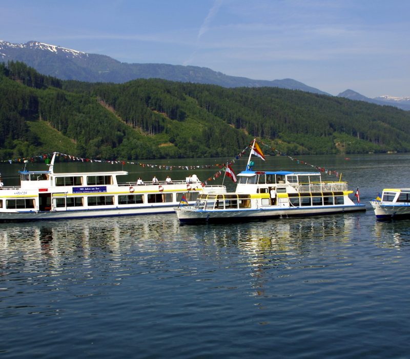 Millstätter See Schifffahrt_Frühling ©Millstätter See Schifffahrt