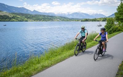 Radfahren_NOCKBIKE_Millstätter See Radweg_Millstätter See_Frühling ©Gert Perauer_MBN Tourismus
