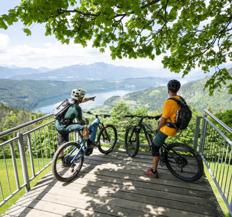 Radfahren_NOCKBIKE_Tour zum Sternenbalkon_Millstätter See_Frühling ©Gert Perauer_MBN Tourismus